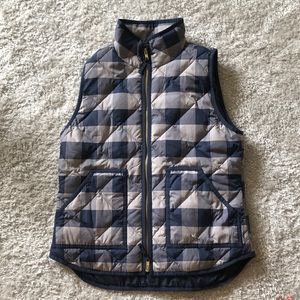 Plaid J. Crew Vest